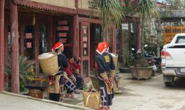 Sapa mountain landscape